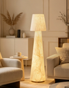 Silken Form Sculptural Floor Lamp