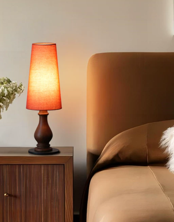 Noirwood Classic Wood Table Lamp