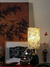 Celadon Blossom Ceramic Table Lamp