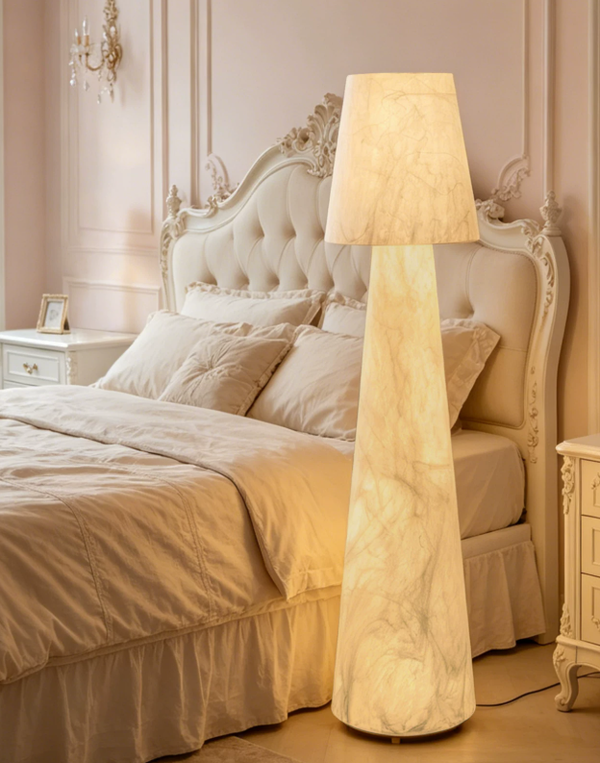 Silken Form Sculptural Floor Lamp