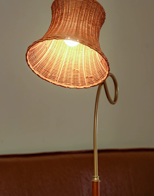 Serein Rattan Glow Floor Lamp