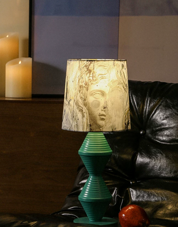 Sculptura Vintage Fabric Table Lamp