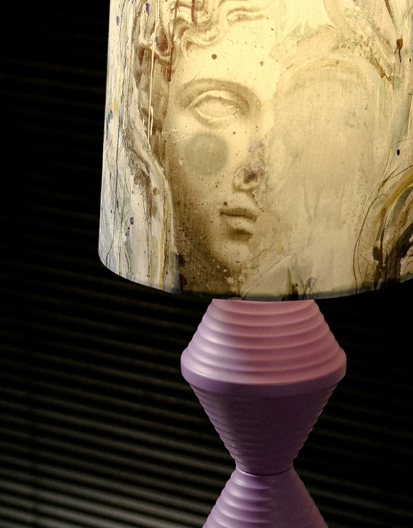 Sculptura Vintage Fabric Table Lamp